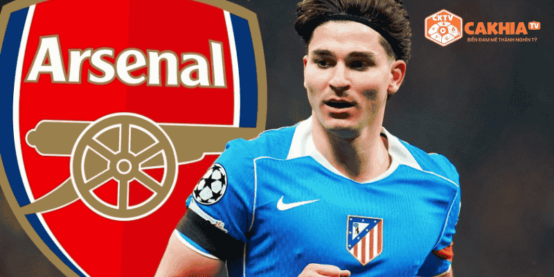 Arsenal đang xem xét khả năng chiêu mộ Alvarez trong kỳ chuyển nhượng mùa hè 2026